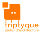 Logo triptyque atelier d'architecture